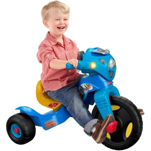 PAW Patrol Chase Toddler Tricycle Lights & Sounds Trike Bike Fisher-Price