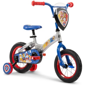 Paw Patrol Bike 12/16 Inch Ages 3-6, Paw Patrol Tricycle with LED Lights