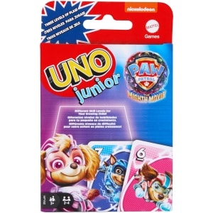 UNO Paw Patrol: The Mighty Movie Kids Card Game for Family Night