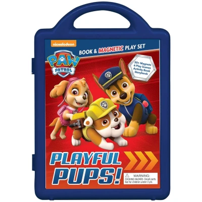 Nickelodeon PAW Patrol: Playful Pups!: Book & Magnetic Play Set
