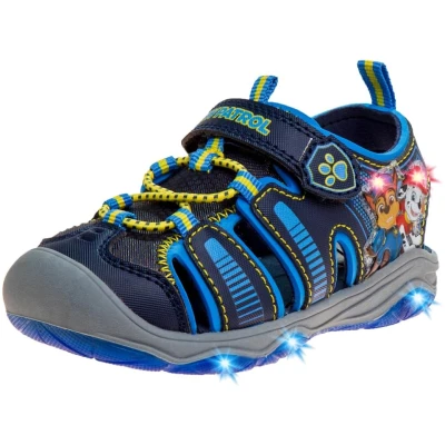 Nickelodeon Paw Patrol Sandals LED Light Up Chase Marshall Water Shoes (Toddler/Little Kid)