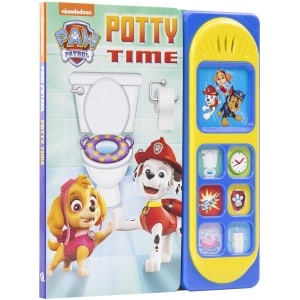PAW Patrol Chase, Skye, Marshall Potty Time – Potty Training Sound Book – PI Kids (Play-A-Sound)