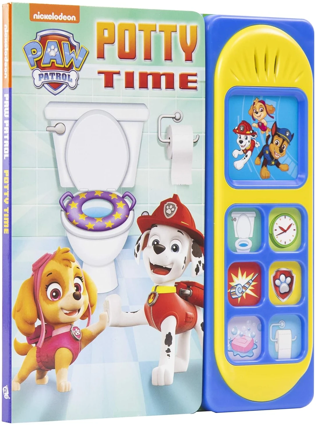 PAW Patrol Chase, Skye, Marshall, and More! - Potty Time PAW Patrol Chase, Skye, Marshall, and More! - Potty Time - Potty Training Sound Book - PI Kids (Play-A-Sound)