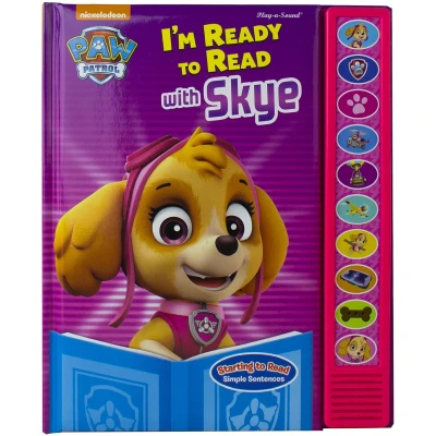 PAW Patrol - I'm Ready to Read with Skye - Interactive Read-Along Sound Book - Great for Early Readers - PI Kids
