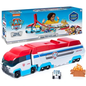 PAW Patroller, Transforming 2-in-1 Track Set for True Metal Vehicles PAW Patrol