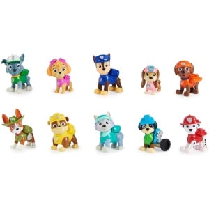 PAW Patrol Exclusive Toy Figures Gift Pack with 10 Collectible Action Figures