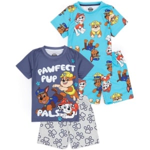 Paw Patrol Boys 2 Pack Pyjama Set, Marshall Rubble & Chase PJs