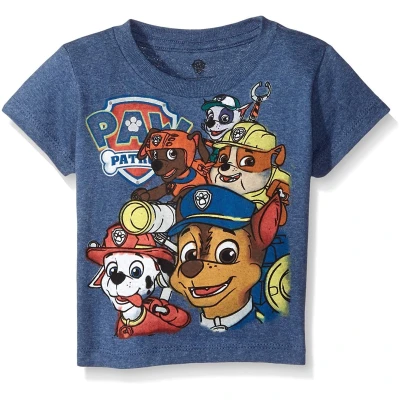 Paw Patrol Boys' Group Short Sleeve T-Shirt