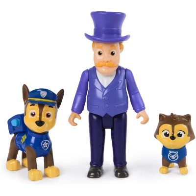Paw Patrol Chase & Humdinger figures set, Kids Toys for Boys and Girls Ages 3 and Up