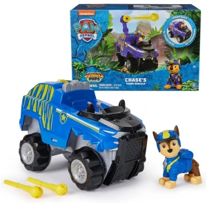 Chase Tiger Vehicle, Paw Patrol Jungle Pups, Toy Truck with Action Figure
