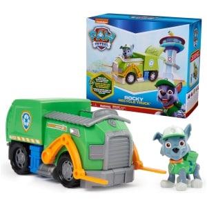 Rocky Recycle Truck Paw Patrol, Toy Truck with Collectible Action Figure