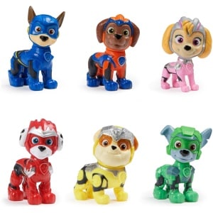 Paw Patrol The Mighty Movie, Toy Figures Gift Pack, with 6 Action Figures