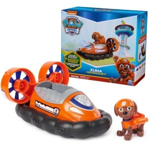 Zuma Hovercraft Paw Patrol, Toy Vehicle with Zuma Collectible Action Figure