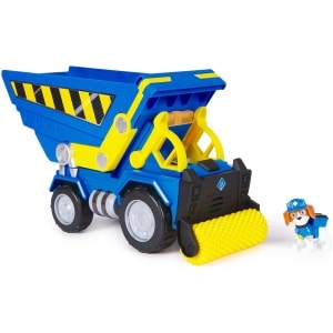 Rubble & Crew, Bark Yard Deluxe Dump Truck Construction Vehicle with Figure