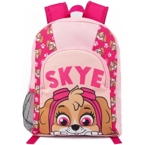 Paw Patrol Girls Backpack, Kids Pink Skye Schoolbag