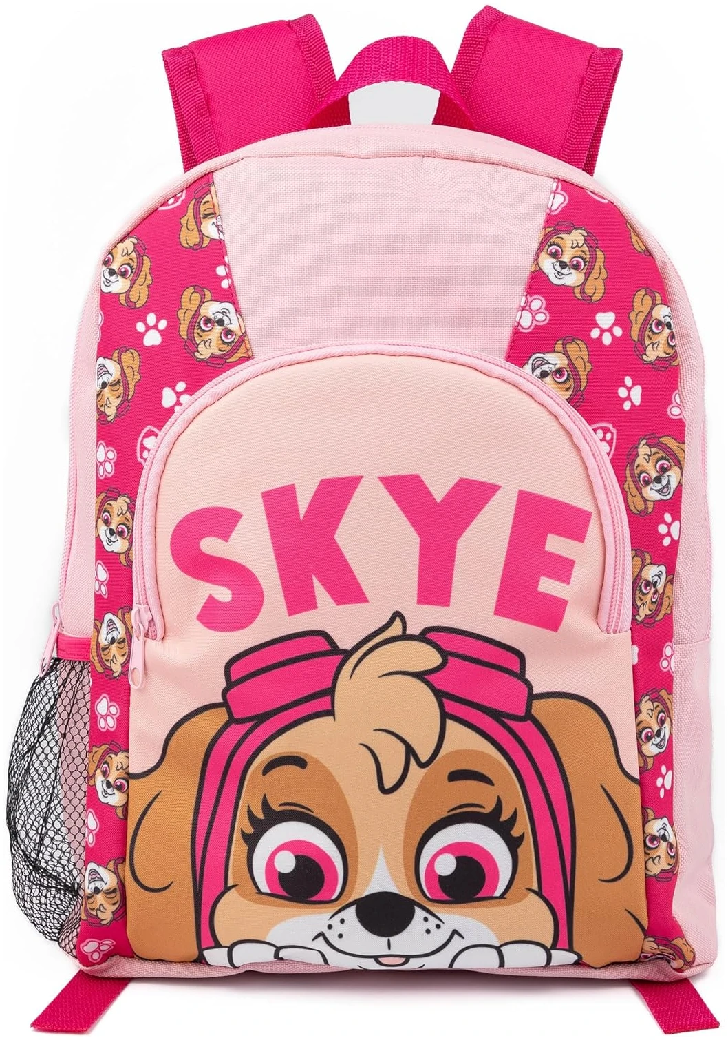 Paw Patrol Girls Backpack | Kids Pink Skye Rucksack | Paw Patrol Girls Backpack | Kids Pink Skye Rucksack | Adjustable Straps Character Schoolbag for School Nursery and Play
