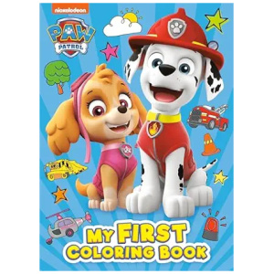 Coloring Book Paw Patrol My First