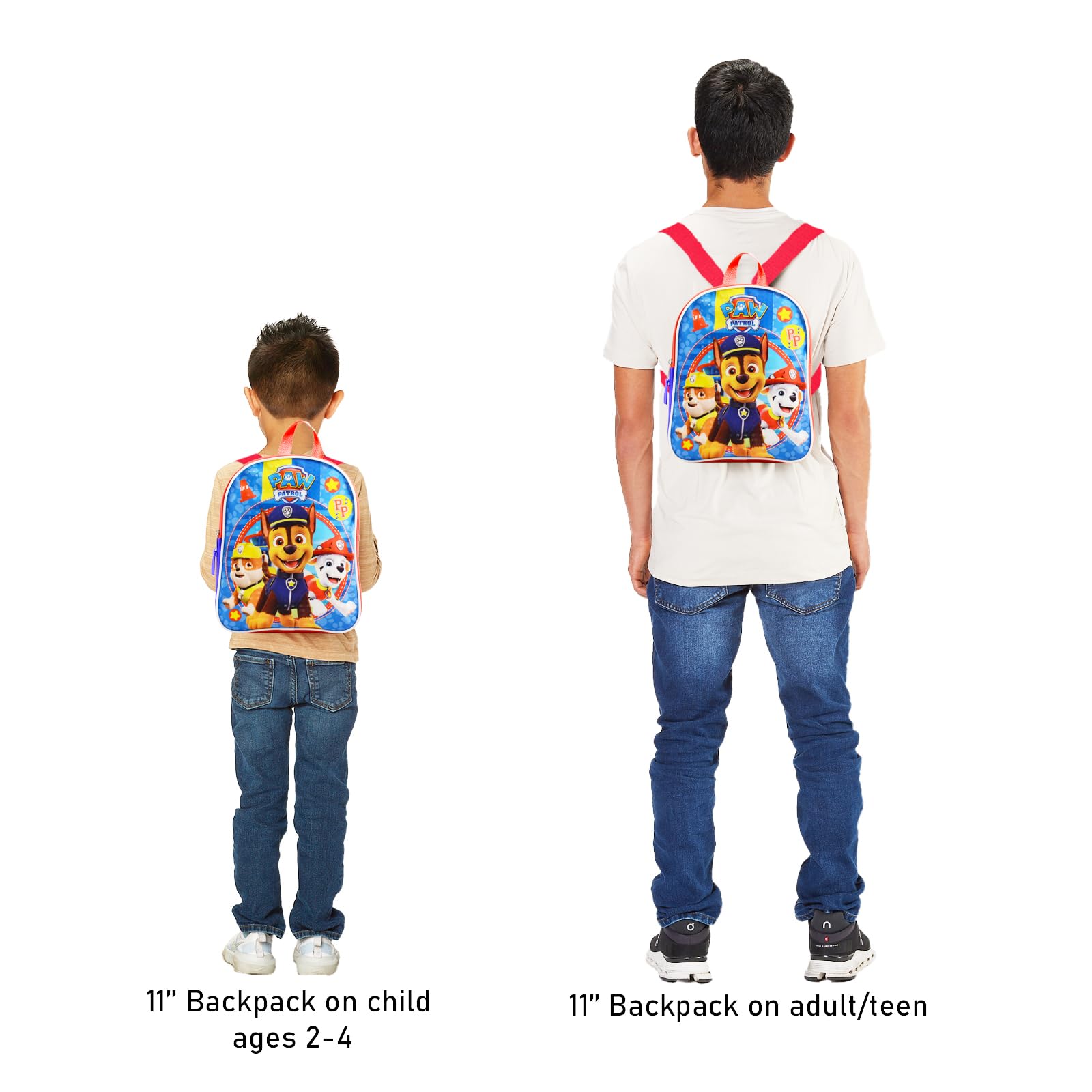 Backpack Paw Patrol Mini Set with Stickers & Door Hanger - photo 5