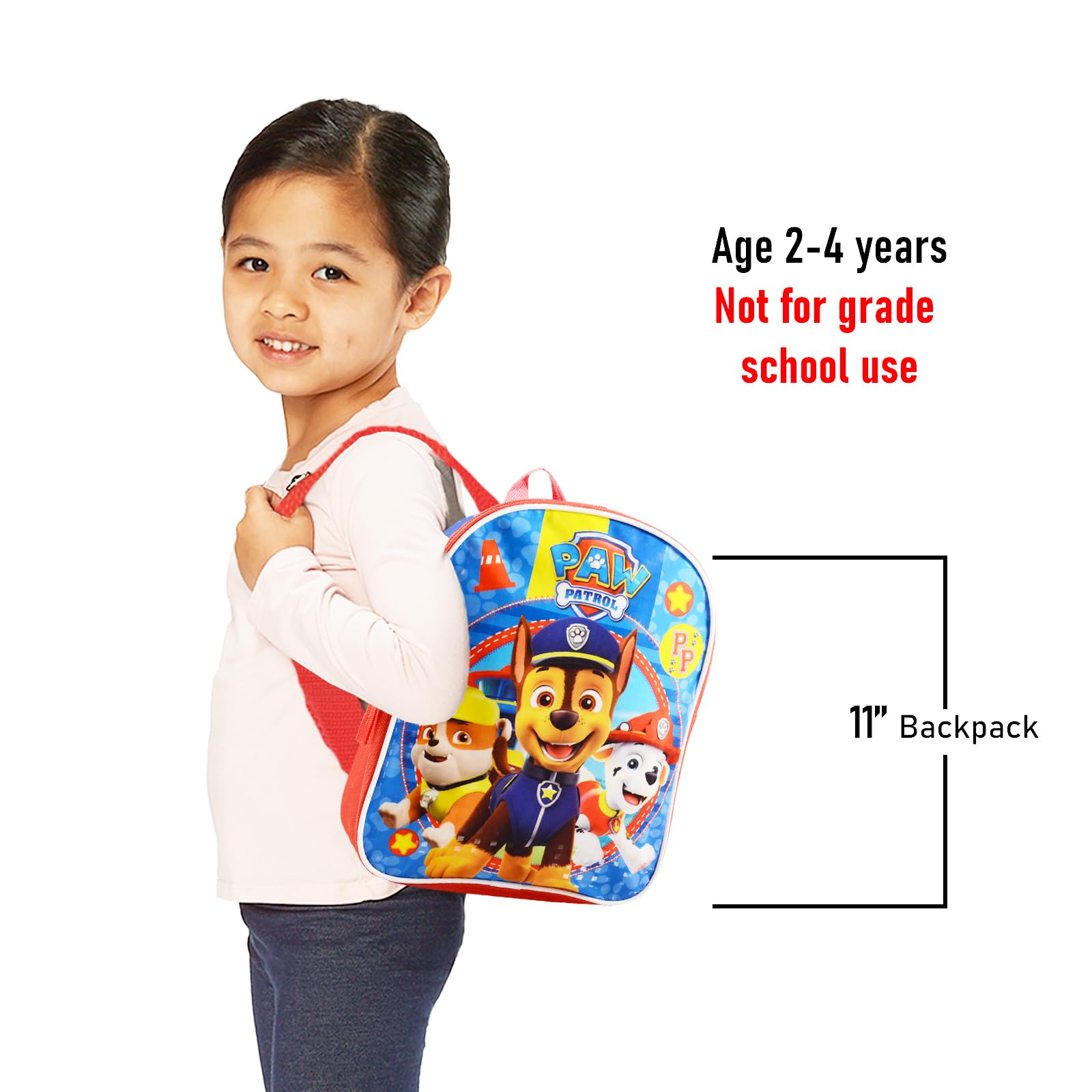 Backpack Paw Patrol Mini Set with Stickers & Door Hanger - photo 7