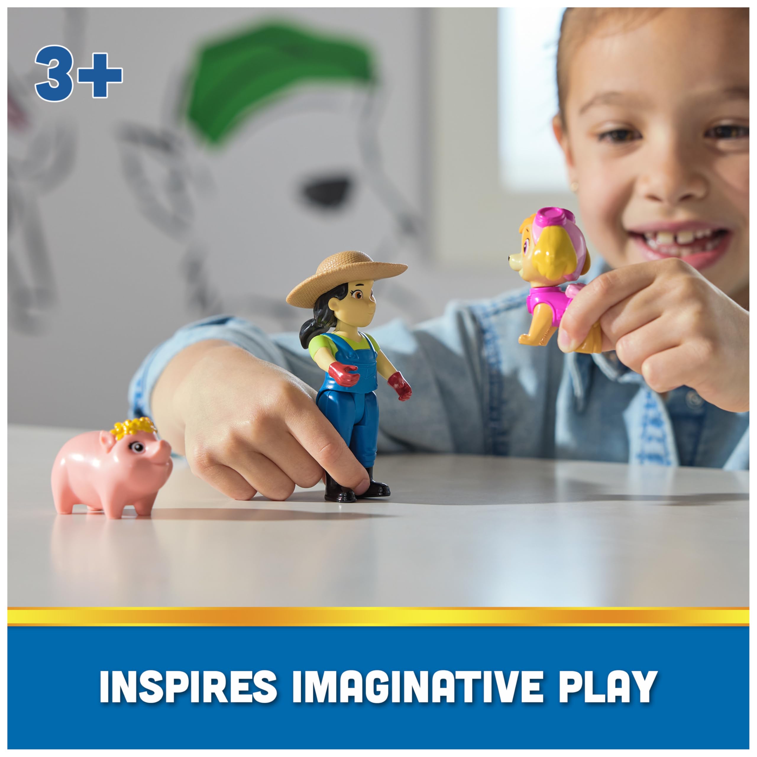 Action Figure Paw Patrol Skye Farmer Yumi & Piggie - photo 3