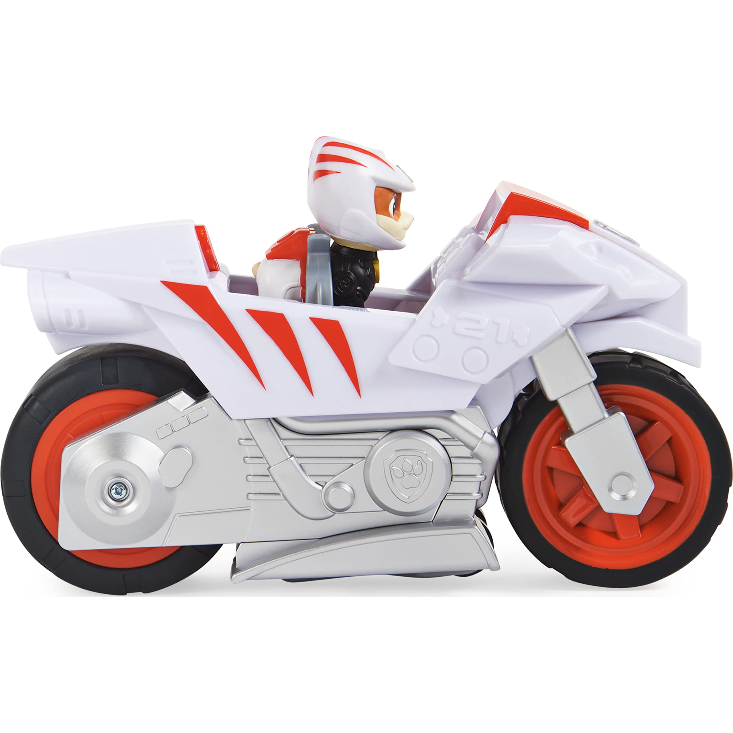 Paw Patrol Moto Pups Wildcat Deluxe Pull Back Motorcycle Vehicle with Figure - photo 3