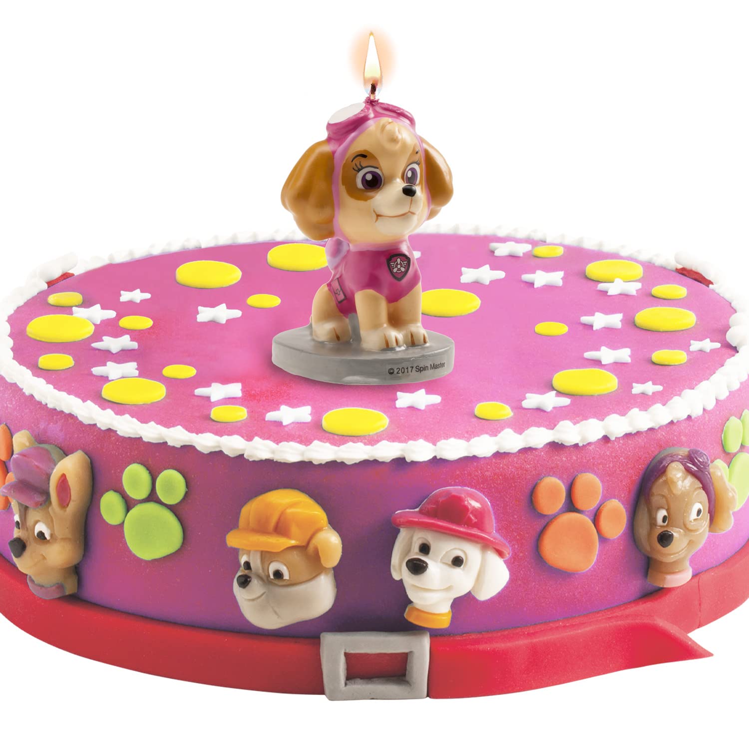 Birthday Candle Paw Patrol Skye Pink 7 cm - photo 5