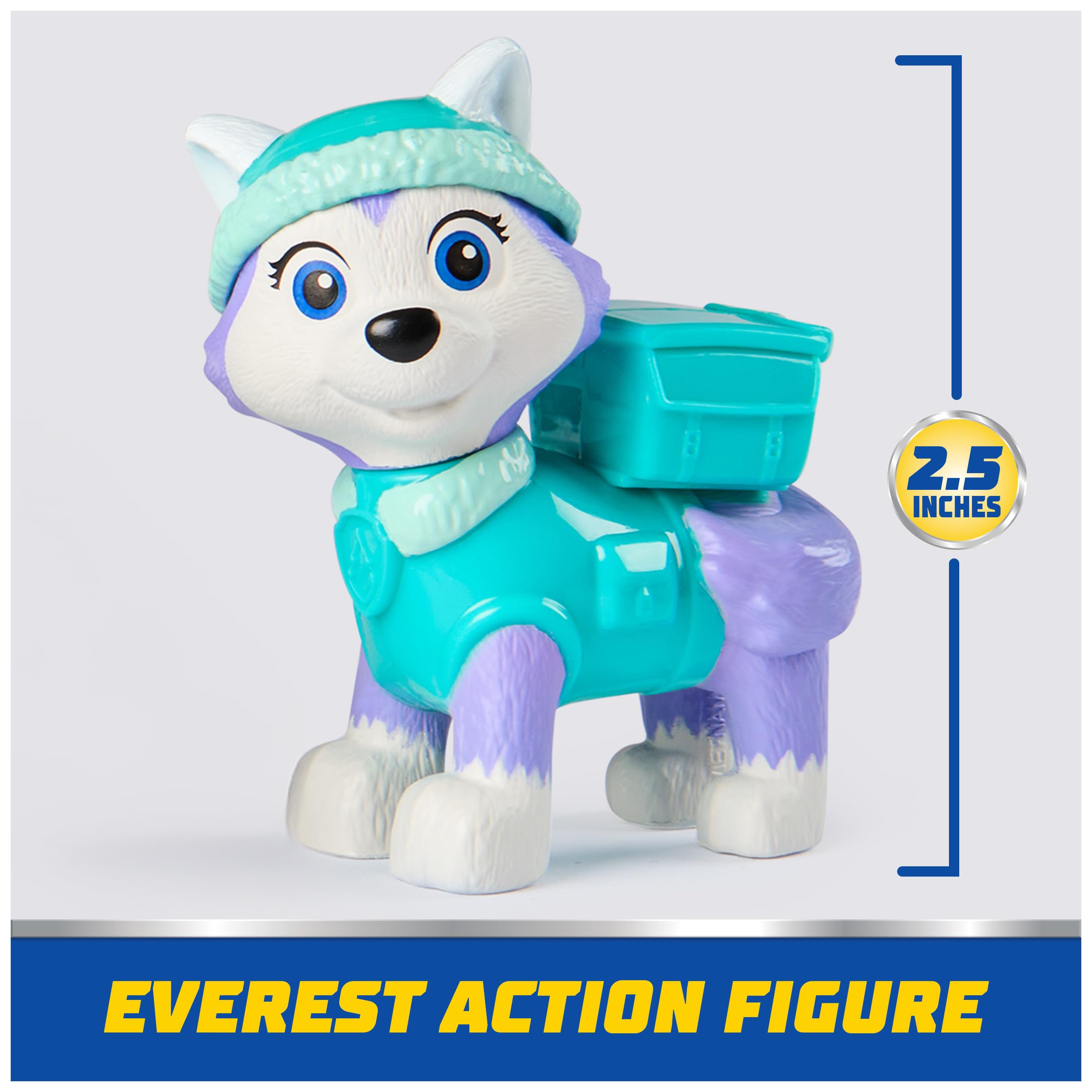 Toy Vehicle Paw Patrol Everest's Snow Plow with Collectible Action Figure - photo 6
