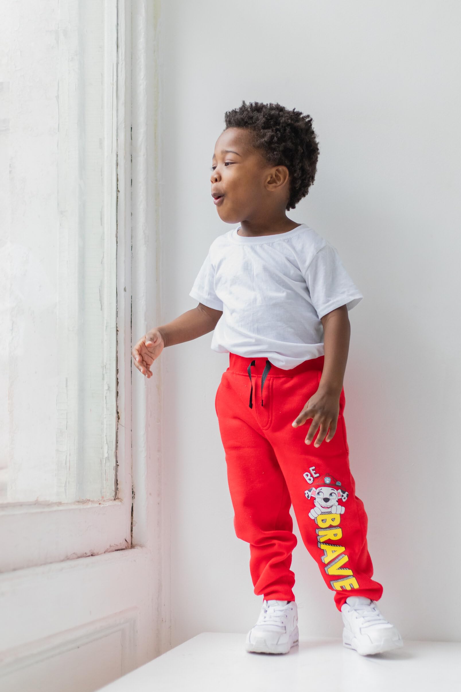 Paw Patrol Fleece 3 Pack Jogger Pants Toddler to Little Kid - photo 2