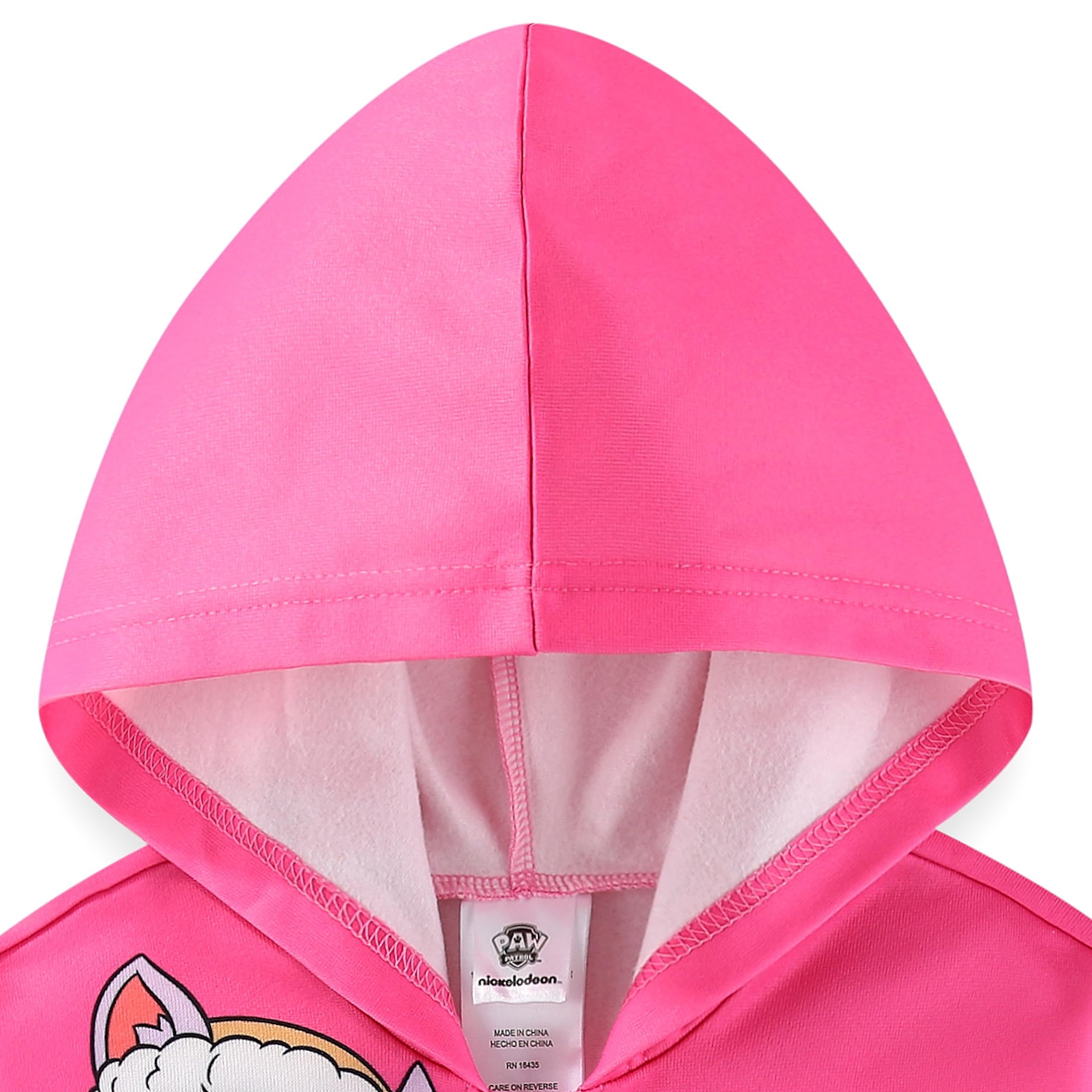 Hoodie Paw Patrol Skye and Everest Girls Full Zip Up - photo 3
