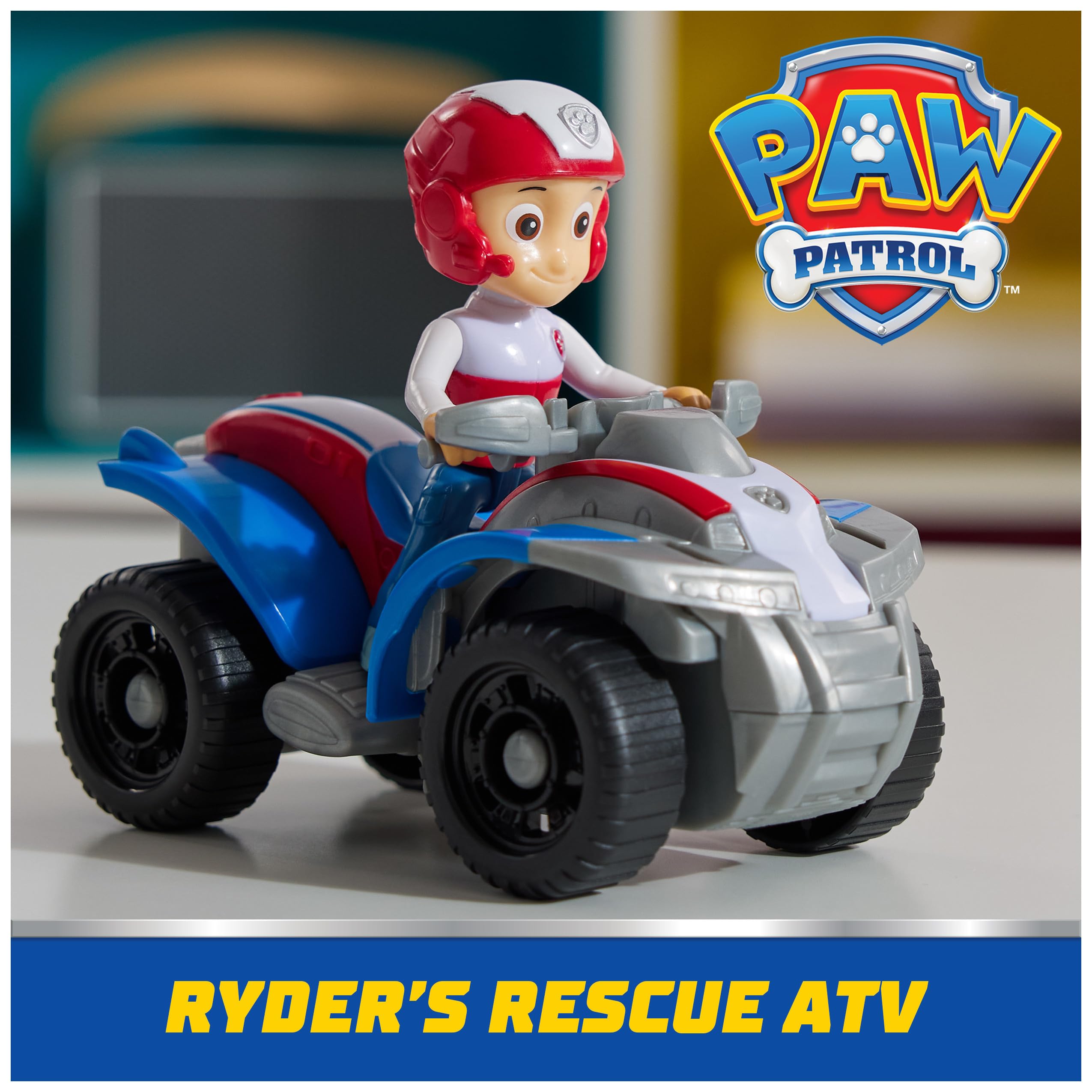 Vehicle Paw Patrol Ryder's ATV with Action Figure - photo 2