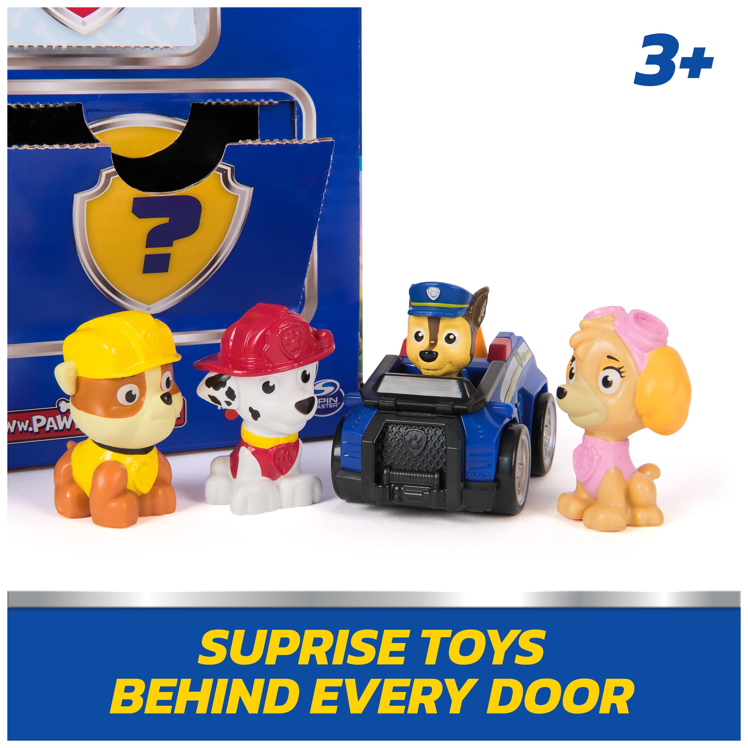 Paw Patrol Rewards Box Gift Pack with 8 Mini Figures, 2 Animal Figures, 4 Sticker Sheets & 1 Pup Squad Racer - photo 2