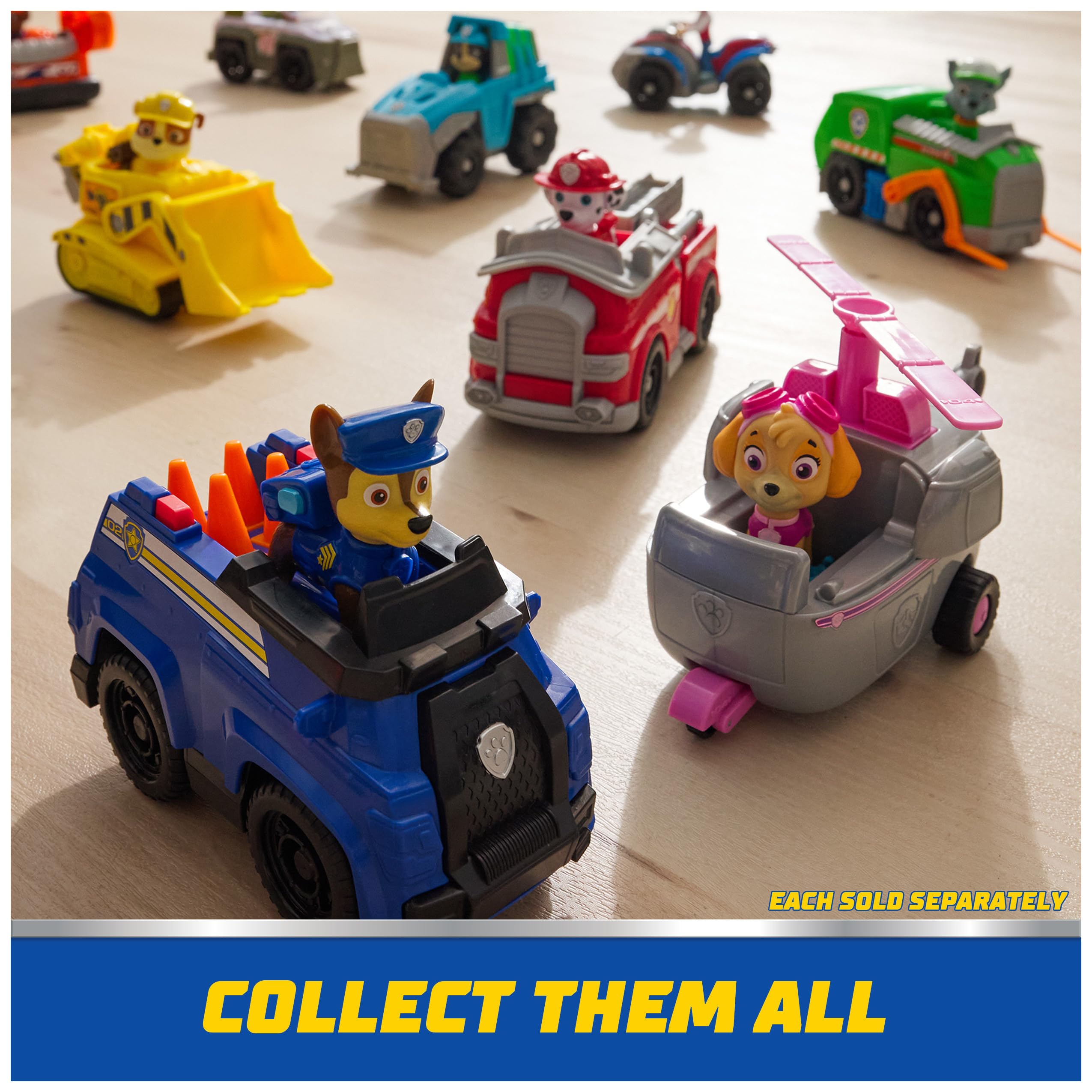 Toy Vehicle Paw Patrol Everest's Snow Plow with Collectible Action Figure - photo 5