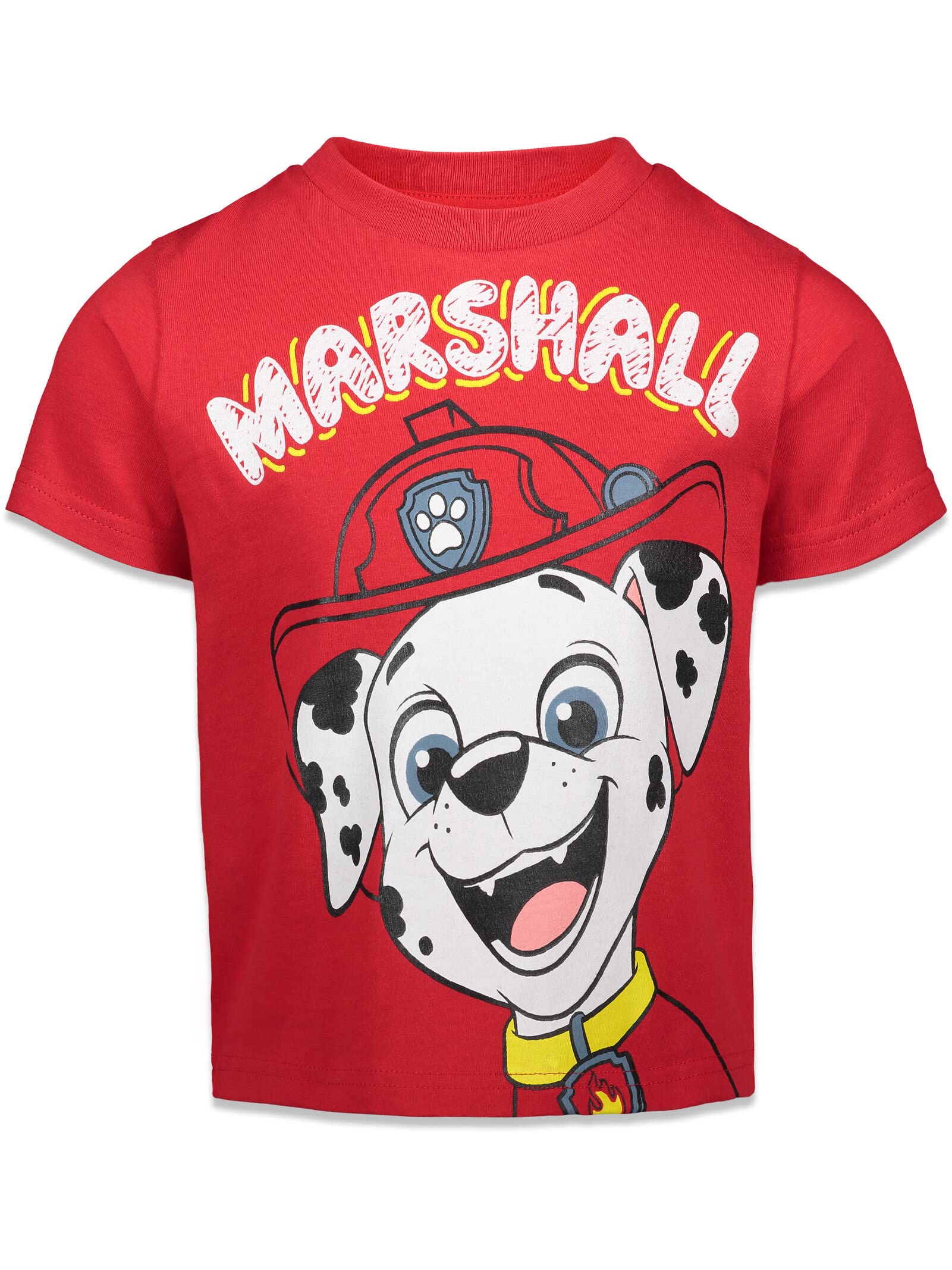 T-Shirt Paw Patrol Chase Marshall Rubble Rocky 4 Pack - photo 2