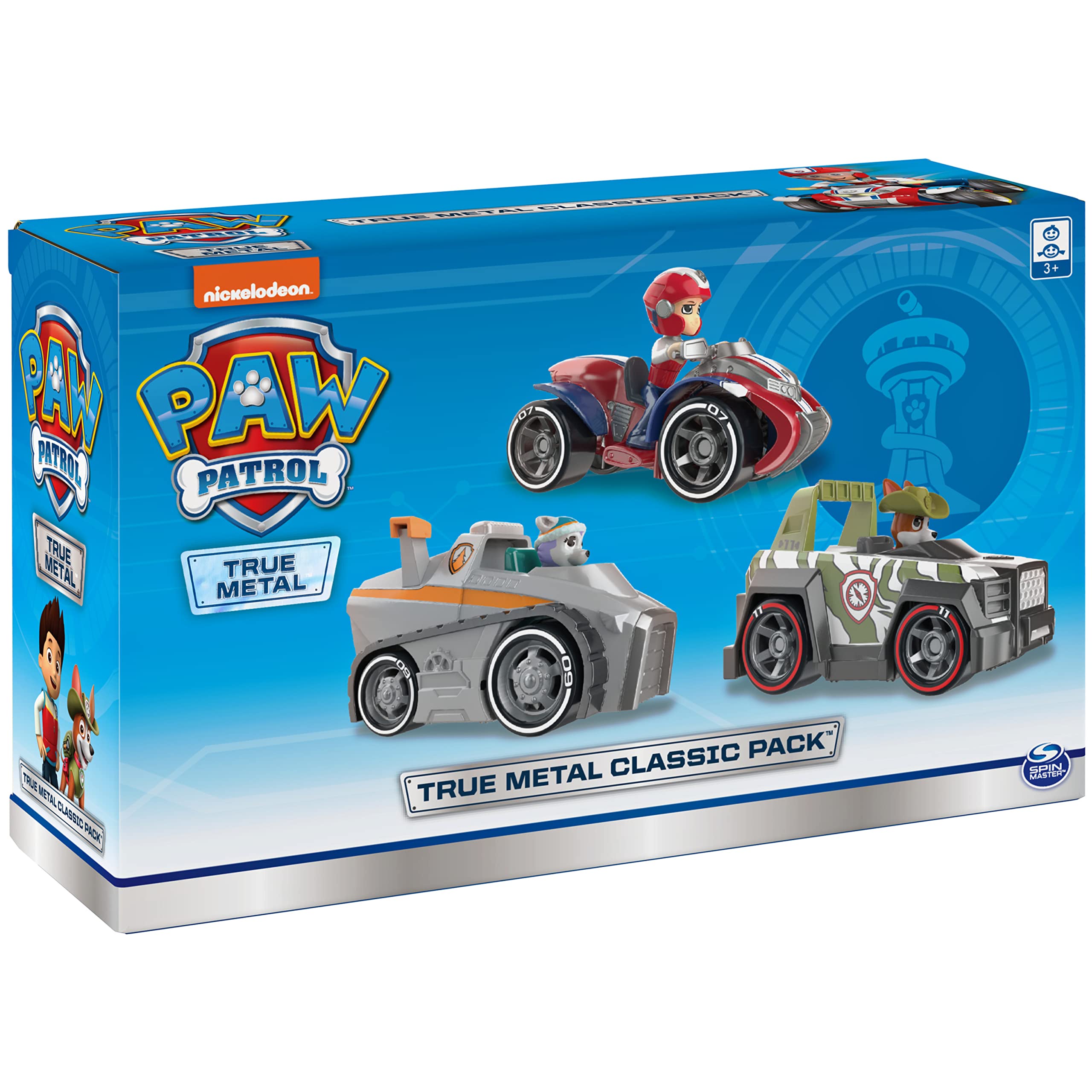 Paw Patrol True Metal Classic Pack of 3 Collectible Die-Cast Vehicles - photo 4