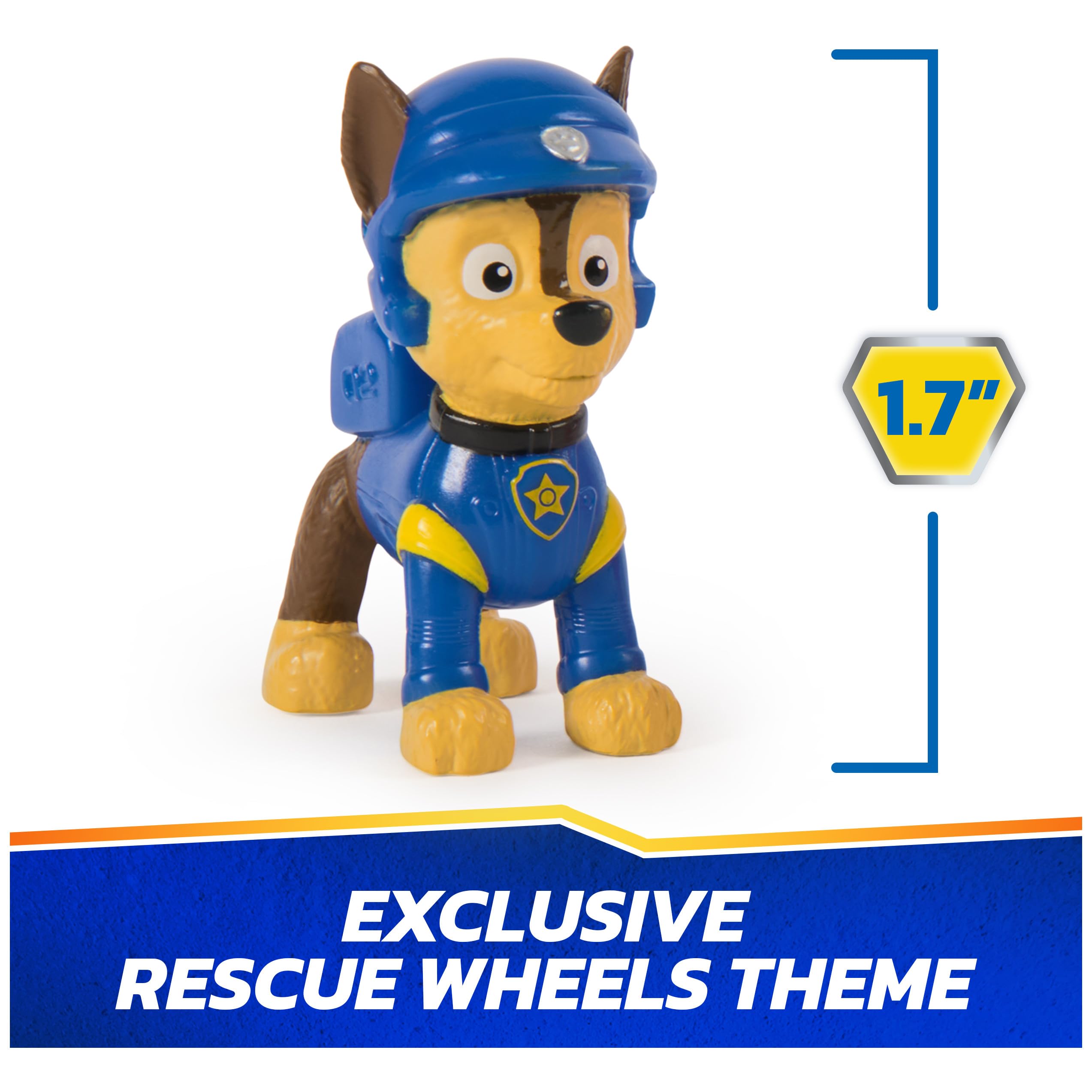 Action Figure Set Paw Patrol Rescue Wheels 6-Pack Pup Squad - photo 2