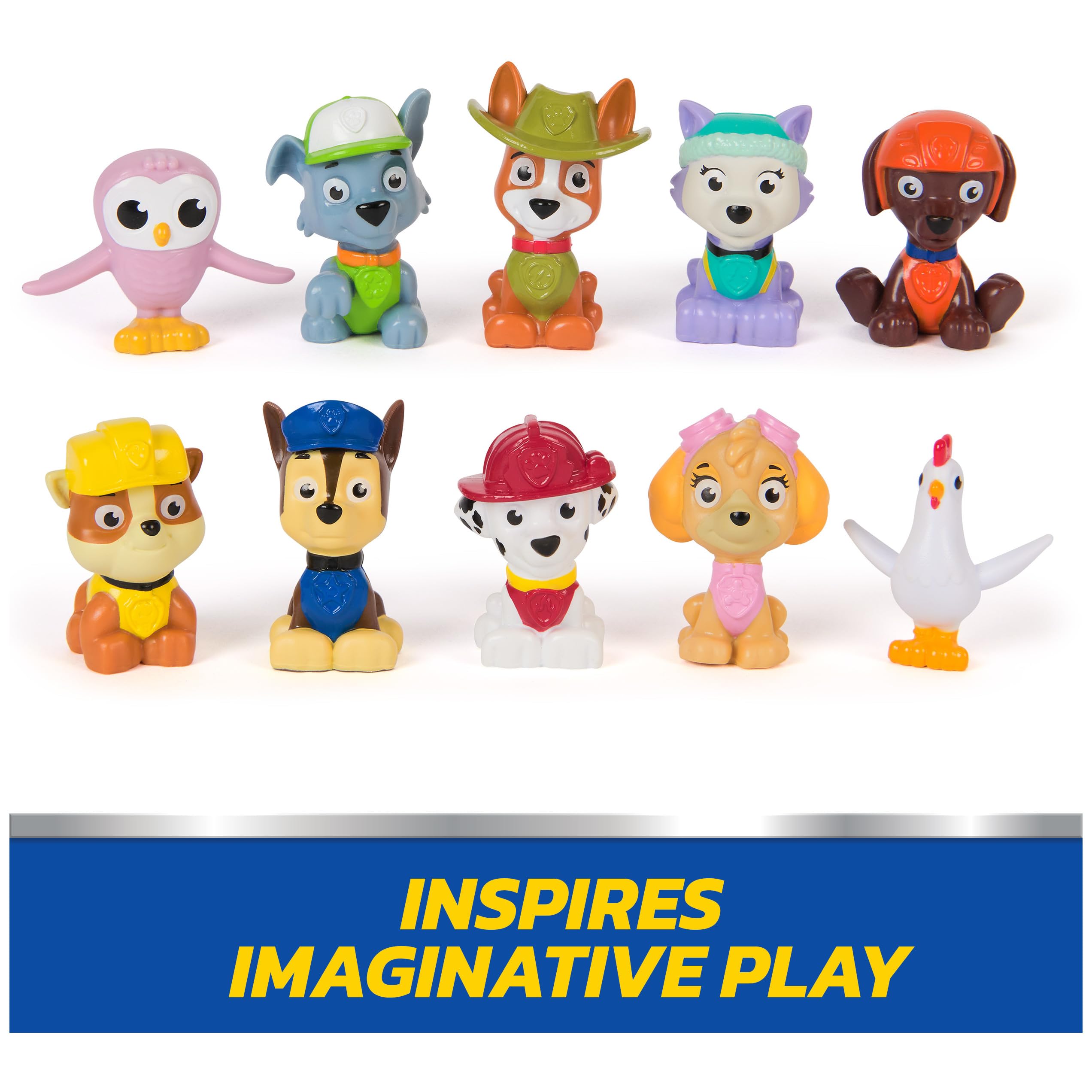 Paw Patrol Rewards Box Gift Pack with 8 Mini Figures, 2 Animal Figures, 4 Sticker Sheets & 1 Pup Squad Racer - photo 4