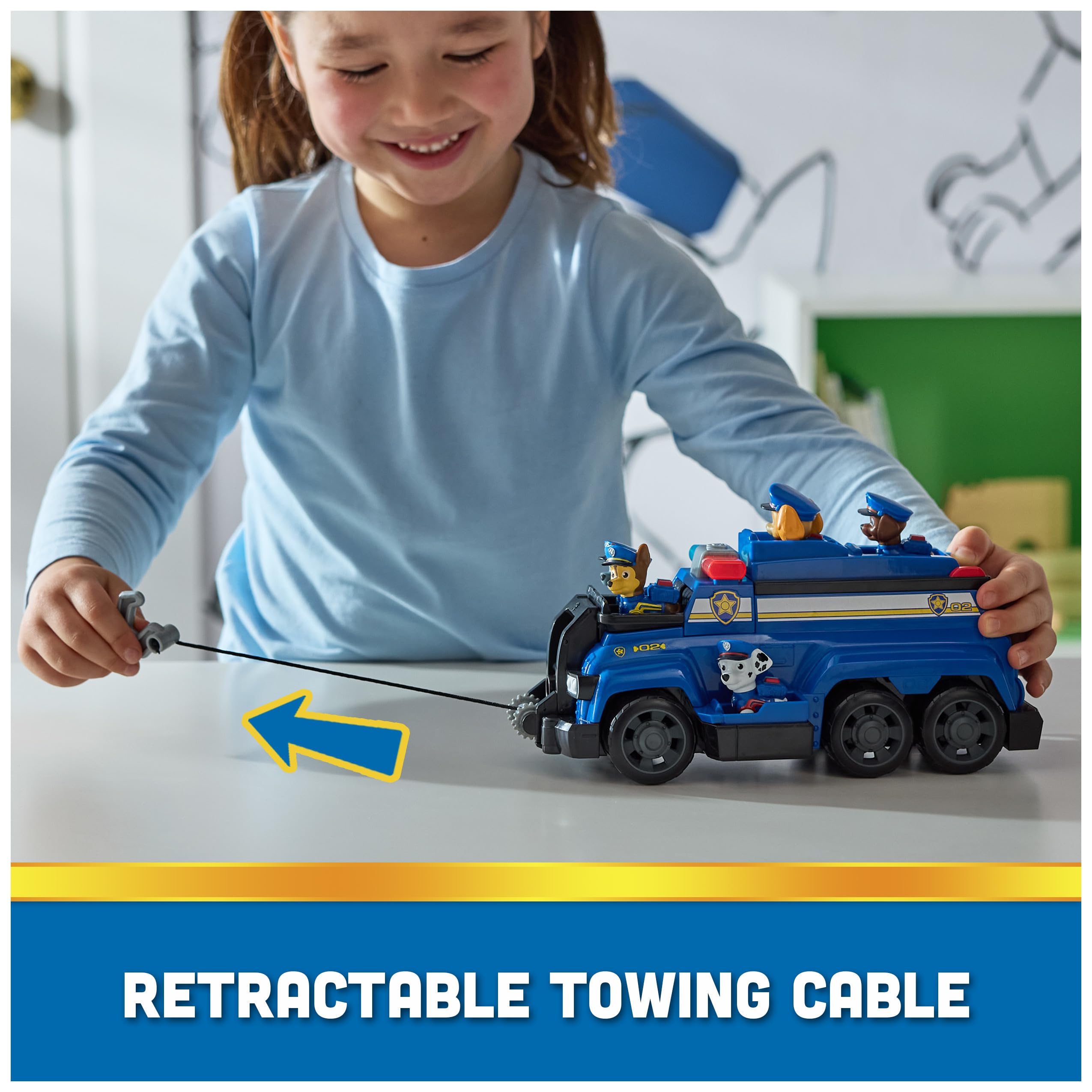 Vehicle Paw Patrol Team Cruiser with 6 Action Figures Chase Marshall Skye Rubble Rocky Zuma - photo 4