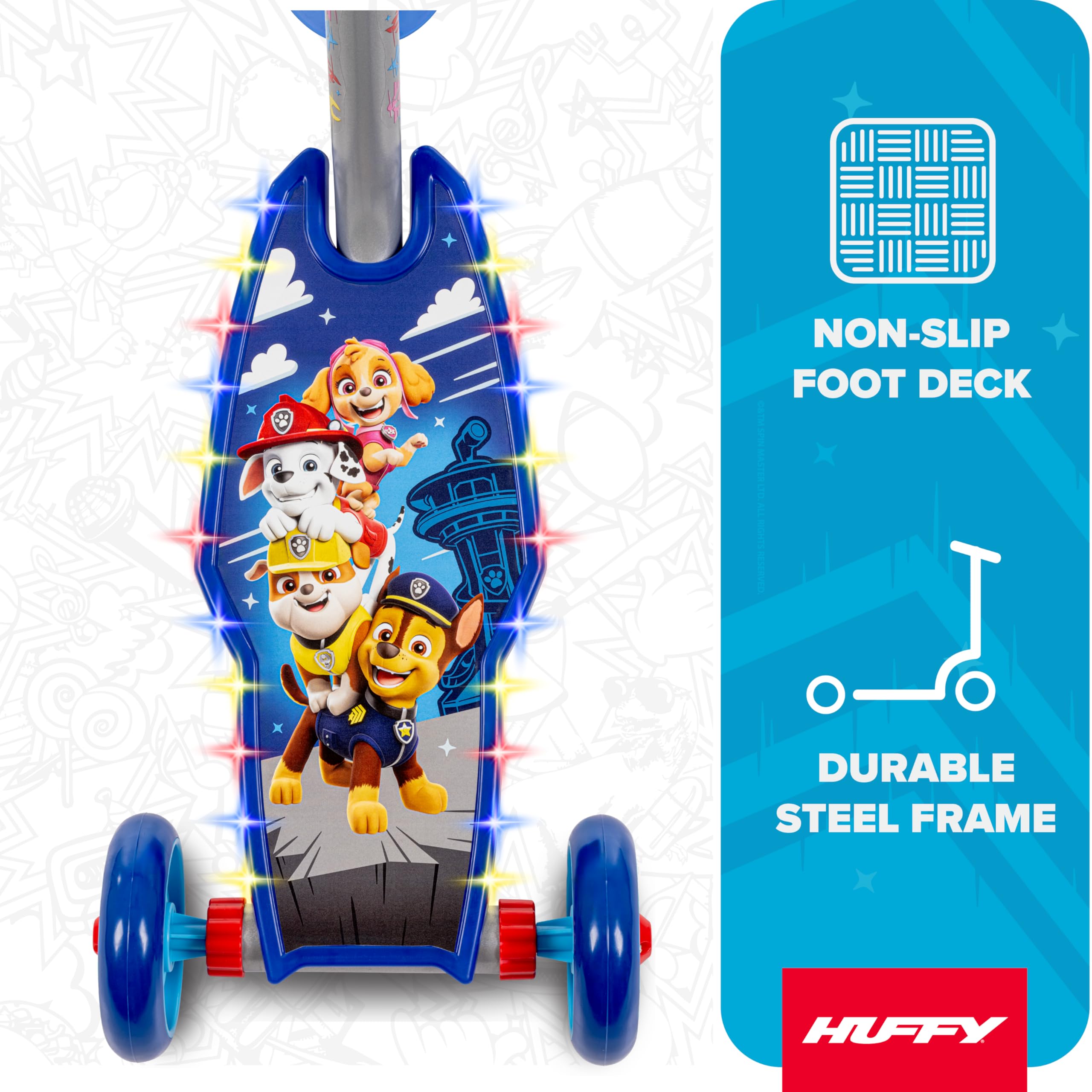 Scooter Paw Patrol 3-Wheel for Kids - photo 4