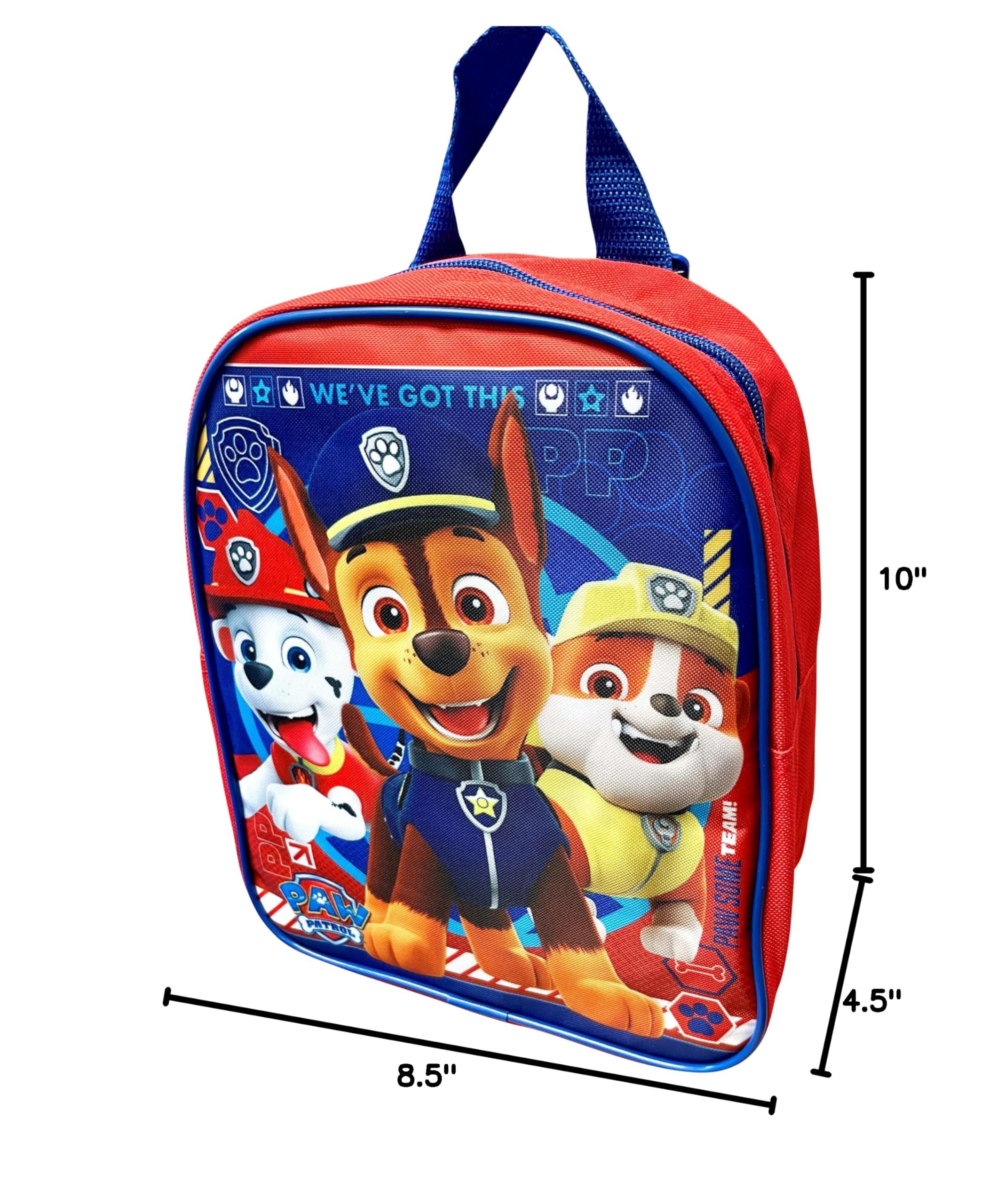 Backpack Paw Patrol Boys Red 10 inch Mini - photo 5