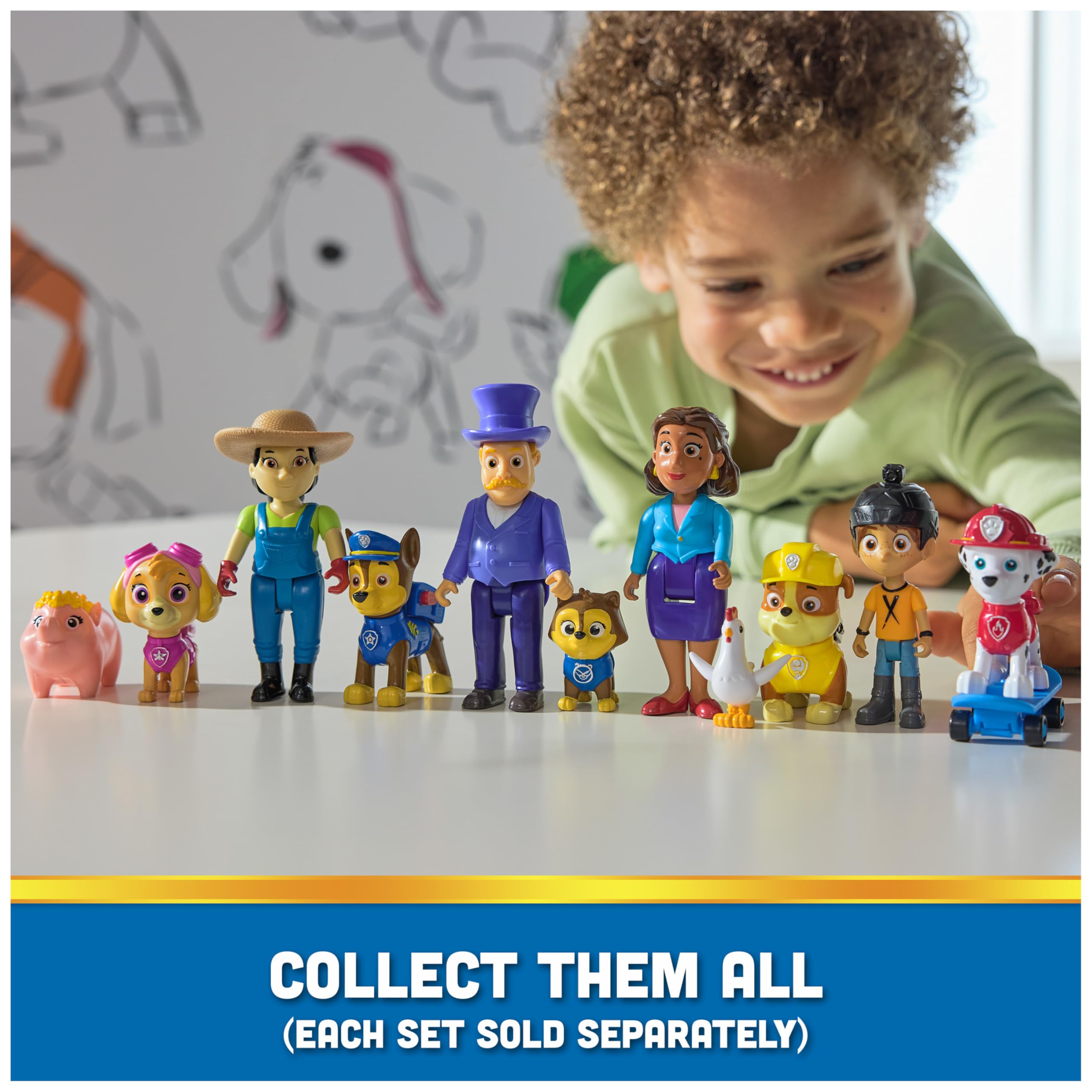 Action Figure Paw Patrol Skye Farmer Yumi & Piggie - photo 6