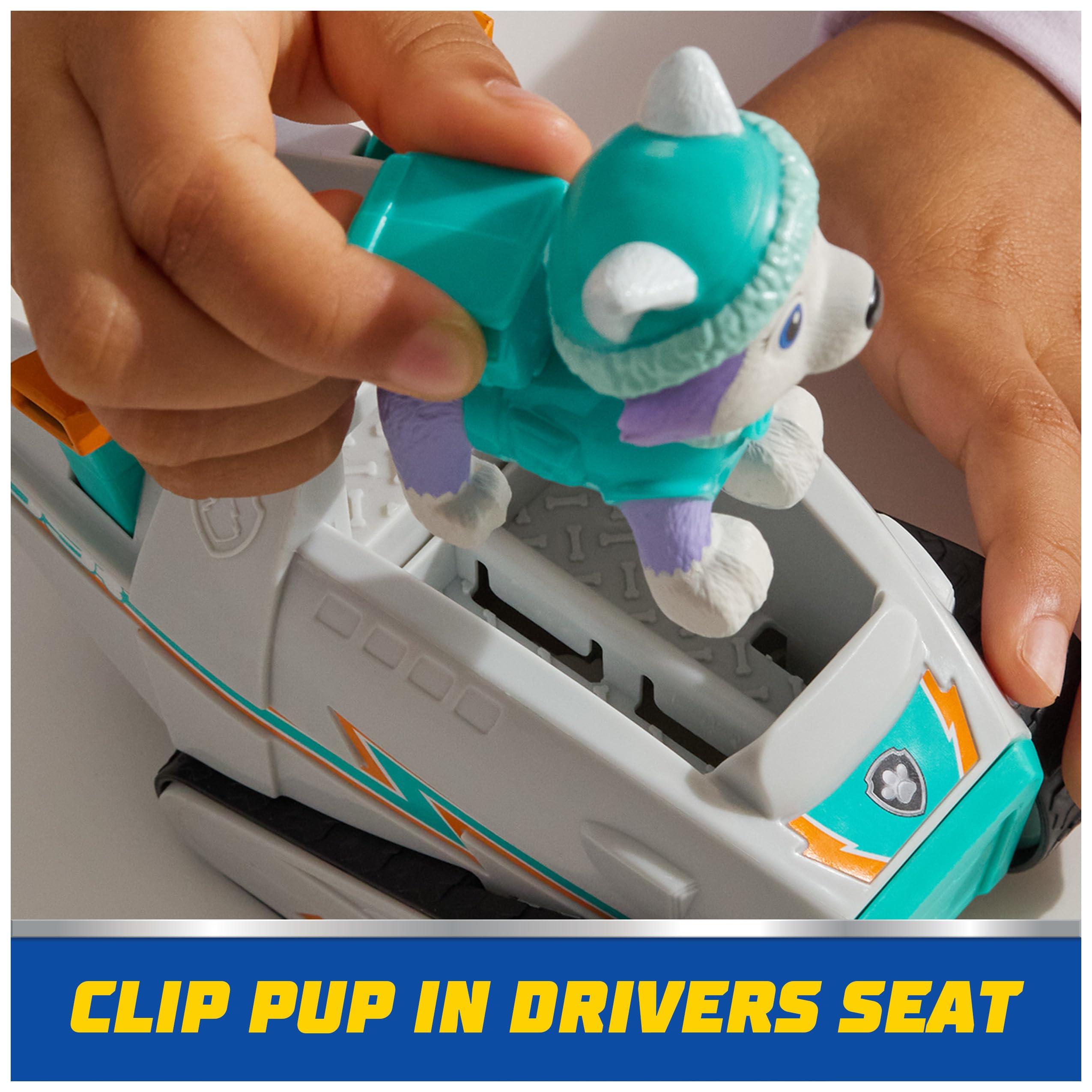 Toy Vehicle Paw Patrol Everest's Snow Plow with Collectible Action Figure - photo 7