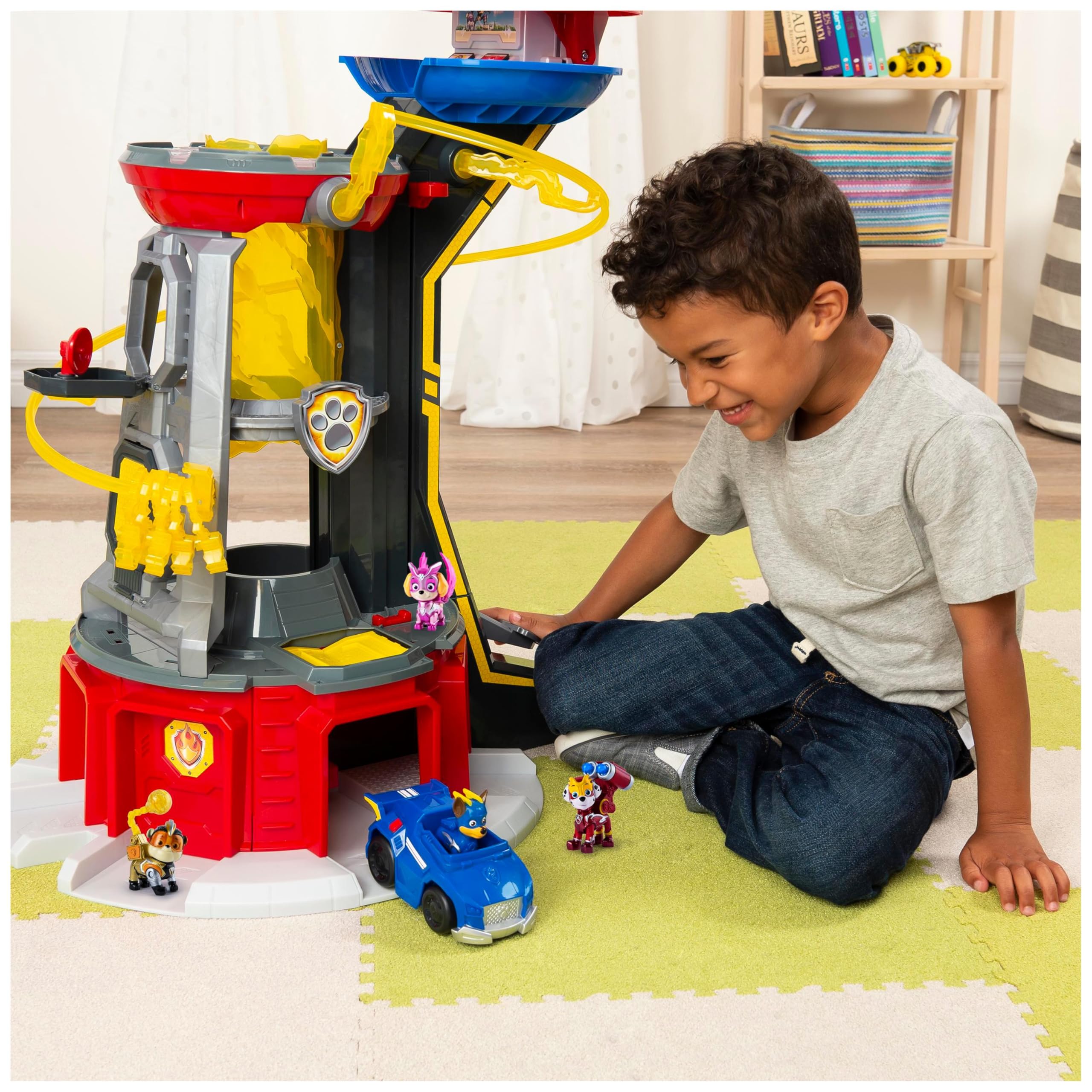 Playset Paw Patrol Mighty Lookout Tower with 4 Exclusive Figures and Vehicle - photo 4