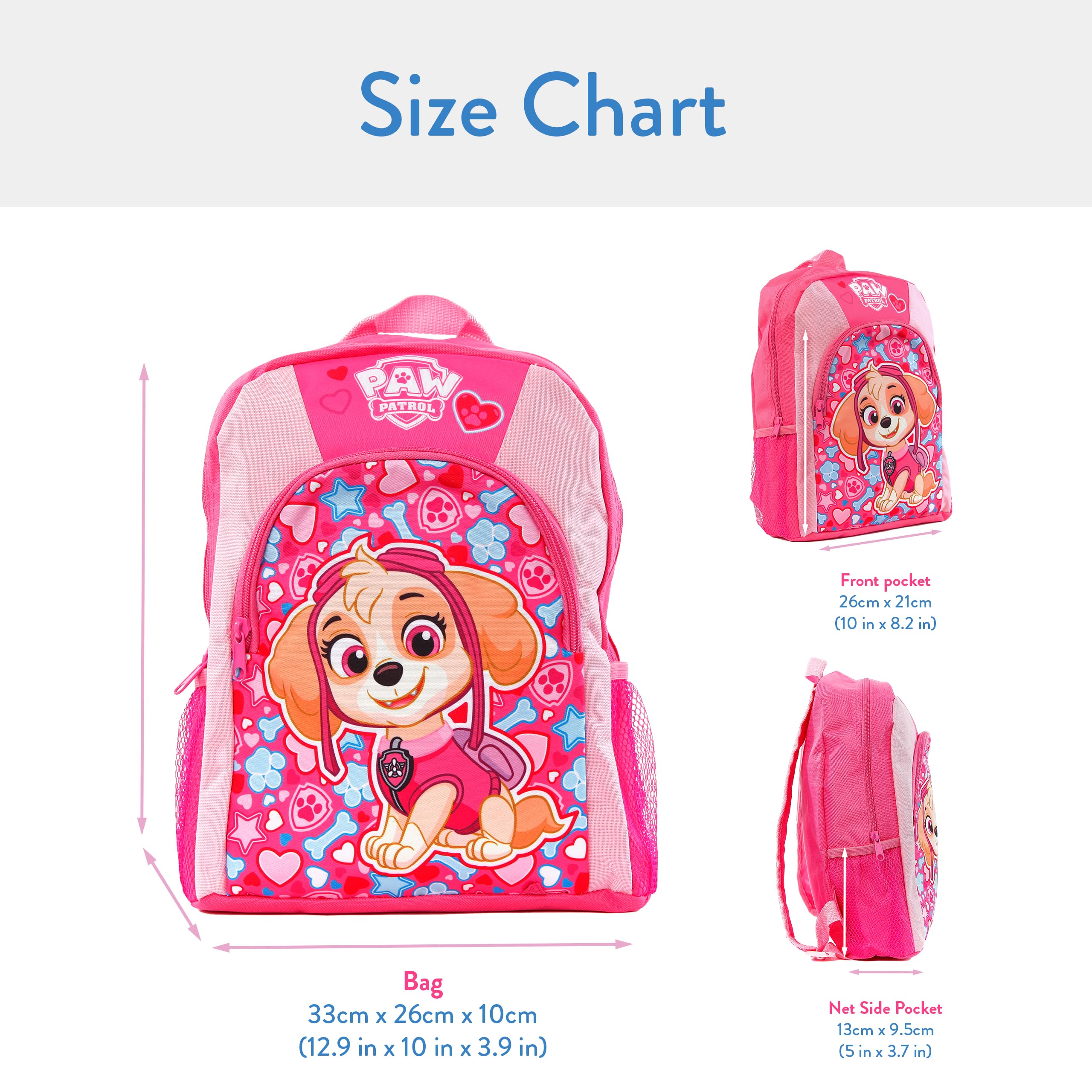 Backpack Paw Patrol Skye for Girls Kids School Bags - photo 3
