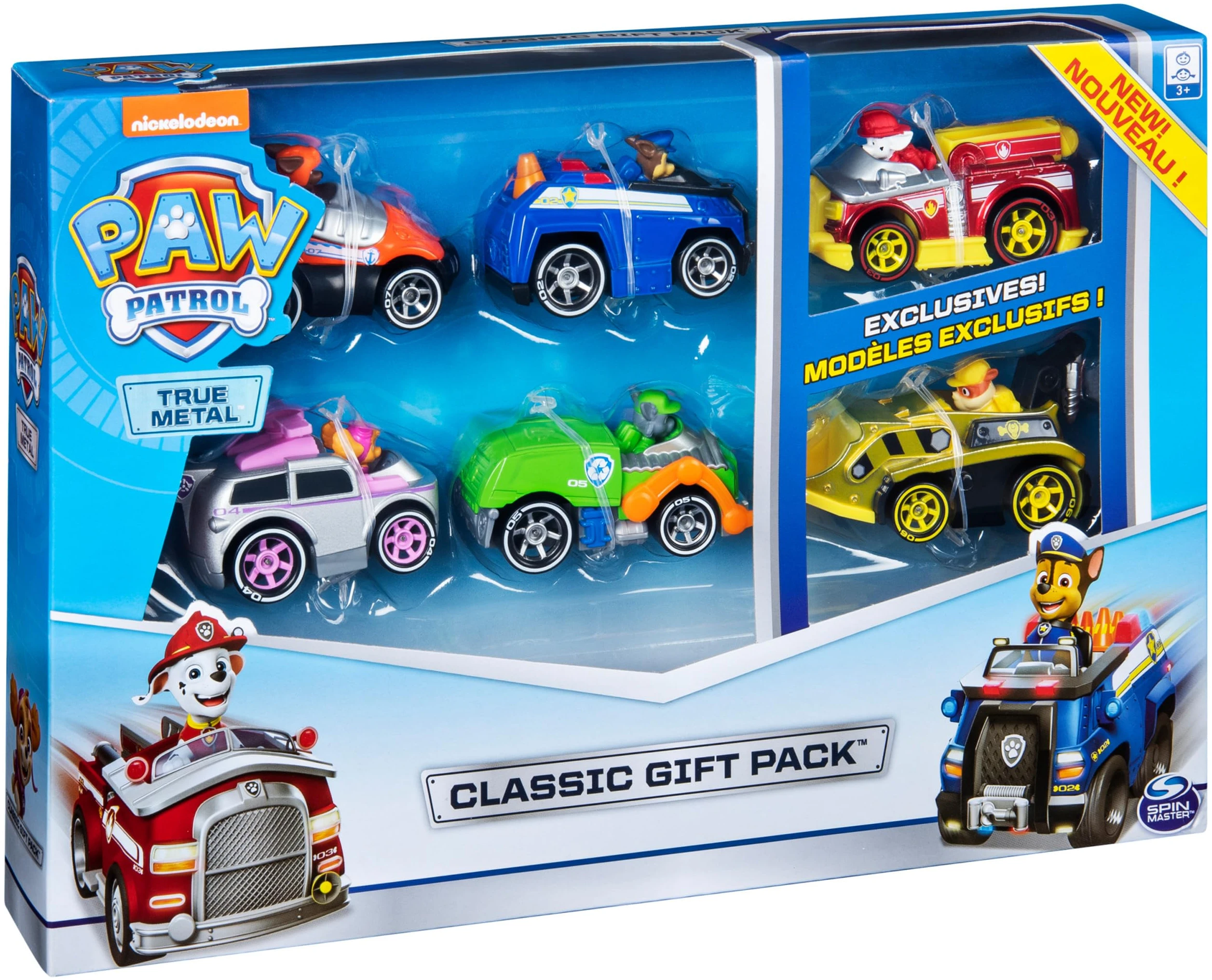 Paw Patrol True Metal Classic Gift Pack of 6 Collectible Die-Cast Vehicles, 1:55 Scale - photo 6