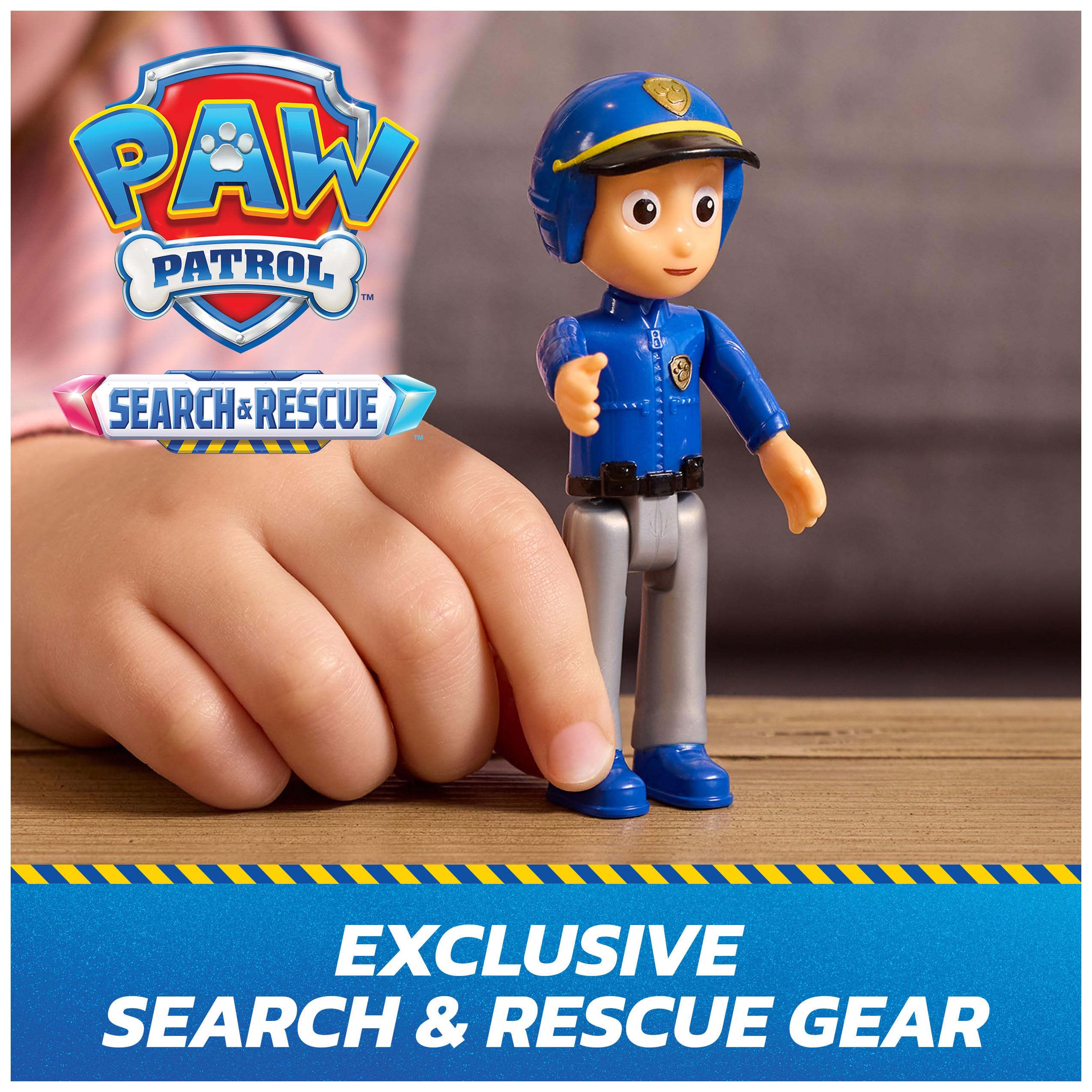 Action Figures Paw Patrol Search & Rescue Team Pack with 7 Collectible Figures Including Ryder & 6 Pups - photo 3