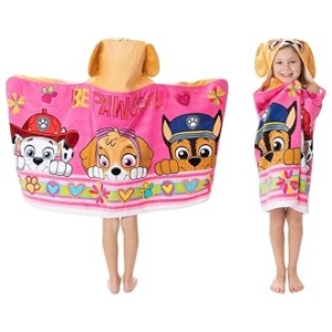 Paw Patrol Skye Marshall Chase Super Soft Hooded Towel Wrap