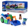 Paw Patrol Rocky Rescue Recycler Vehicle with 2 Figures