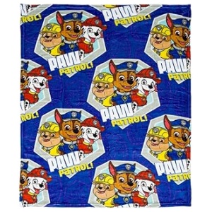 Paw Patrol super soft polyester throw blanket, 40 x 50 inches