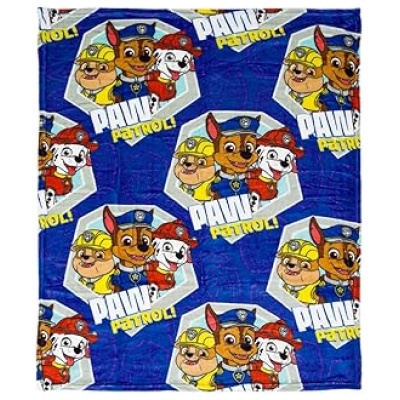 Paw Patrol super soft polyester throw blanket, 40 x 50 inches