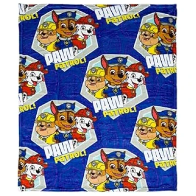 Paw Patrol super soft polyester throw blanket, 40 x 50 inches
